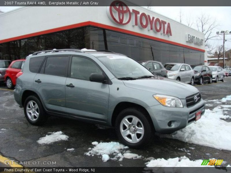 Everglade Metallic / Ash Gray 2007 Toyota RAV4 4WD