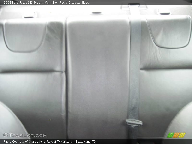 Vermillion Red / Charcoal Black 2008 Ford Focus SES Sedan