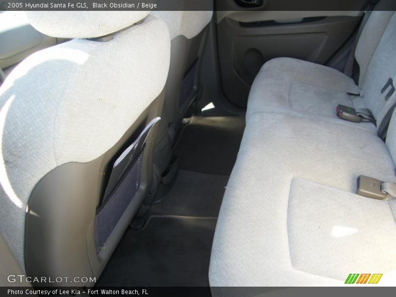 Black Obsidian / Beige 2005 Hyundai Santa Fe GLS