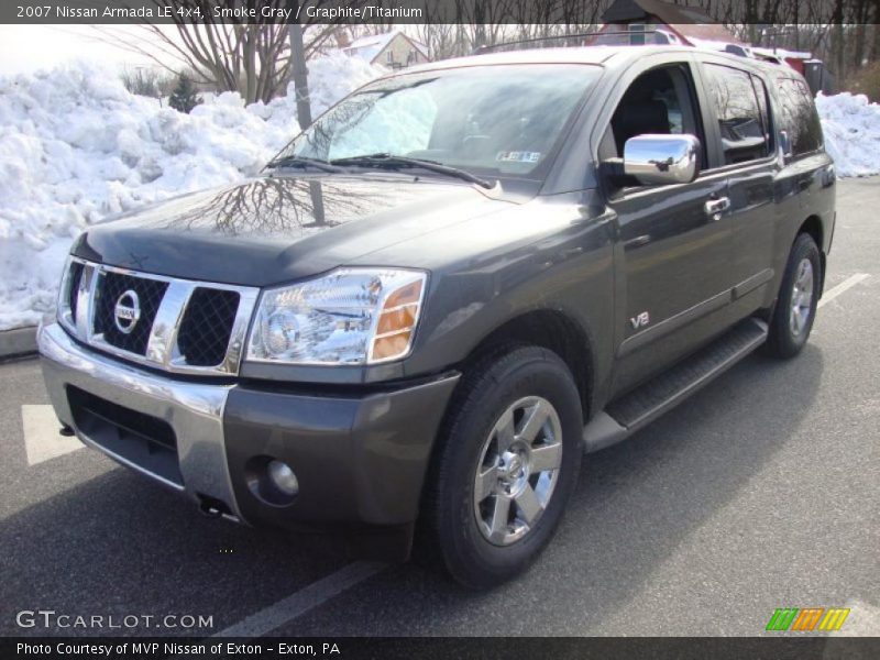 Smoke Gray / Graphite/Titanium 2007 Nissan Armada LE 4x4