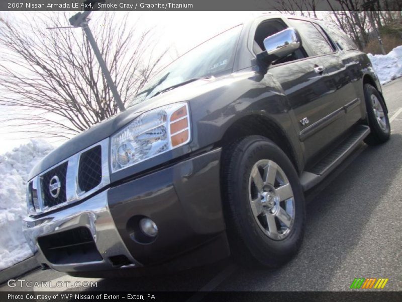 Smoke Gray / Graphite/Titanium 2007 Nissan Armada LE 4x4