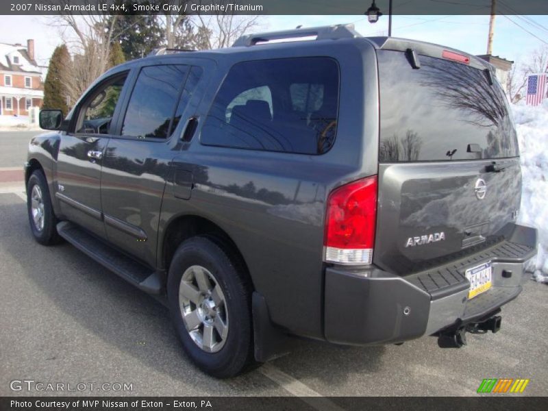 Smoke Gray / Graphite/Titanium 2007 Nissan Armada LE 4x4