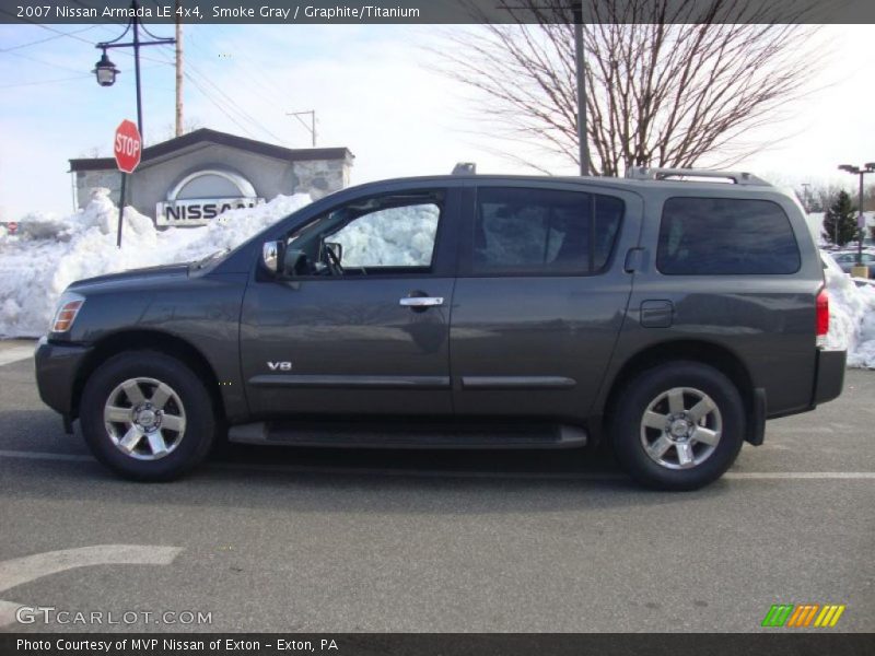 Smoke Gray / Graphite/Titanium 2007 Nissan Armada LE 4x4
