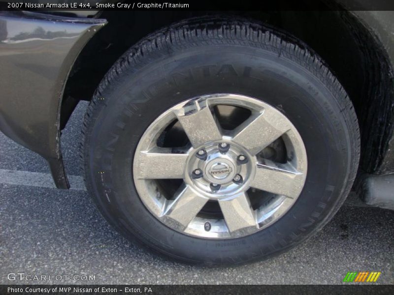 Smoke Gray / Graphite/Titanium 2007 Nissan Armada LE 4x4