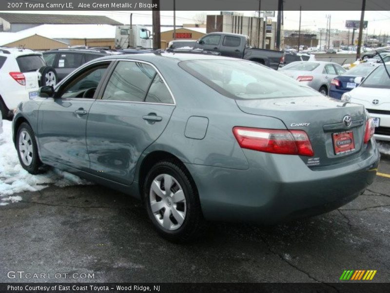 Aloe Green Metallic / Bisque 2007 Toyota Camry LE