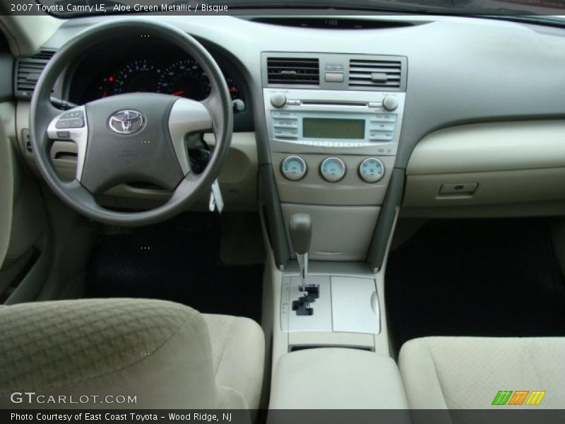 Aloe Green Metallic / Bisque 2007 Toyota Camry LE
