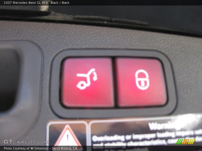 Black / Black 2007 Mercedes-Benz GL 450