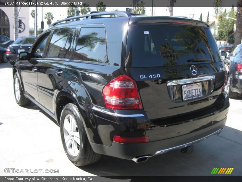 Black / Black 2007 Mercedes-Benz GL 450