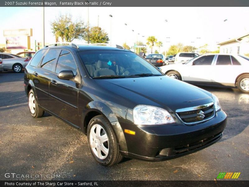 Fantasy Black Metallic / Grey 2007 Suzuki Forenza Wagon
