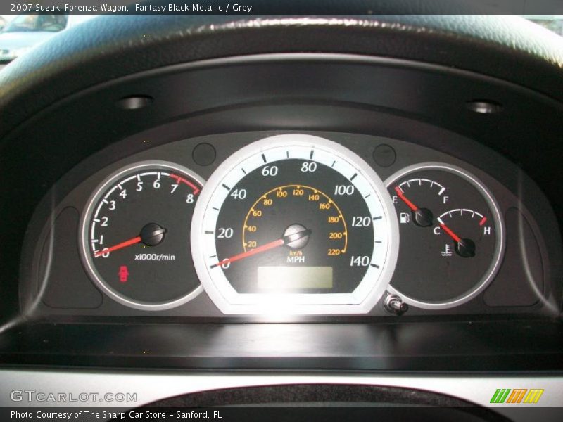 Fantasy Black Metallic / Grey 2007 Suzuki Forenza Wagon
