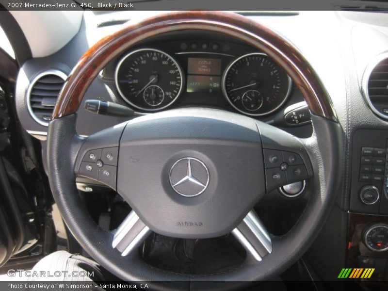 Black / Black 2007 Mercedes-Benz GL 450