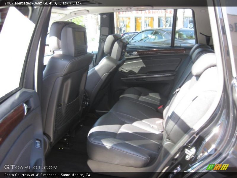 Black / Black 2007 Mercedes-Benz GL 450