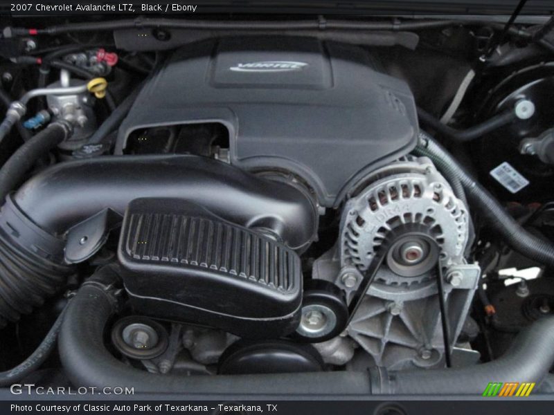 Black / Ebony 2007 Chevrolet Avalanche LTZ