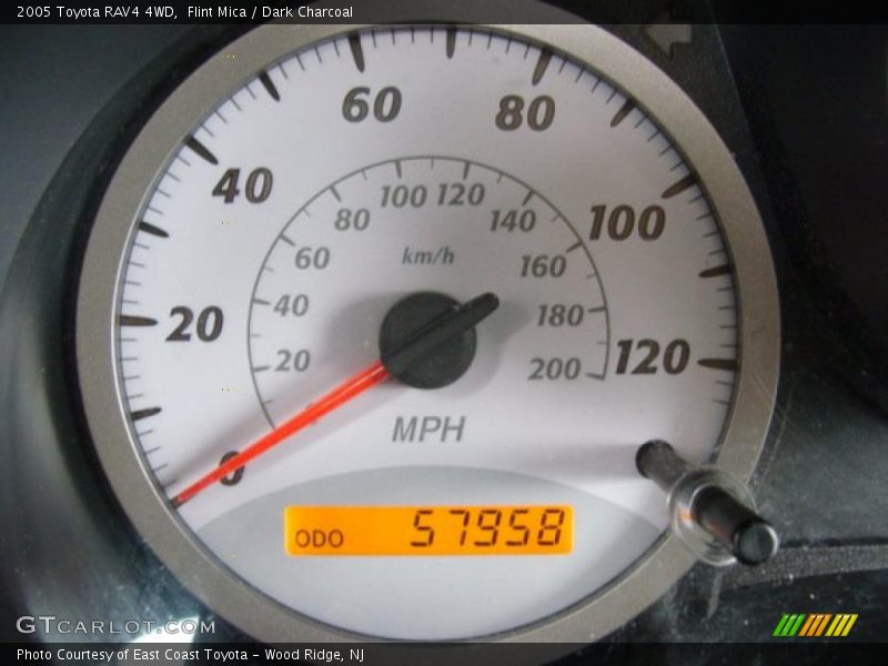 Flint Mica / Dark Charcoal 2005 Toyota RAV4 4WD