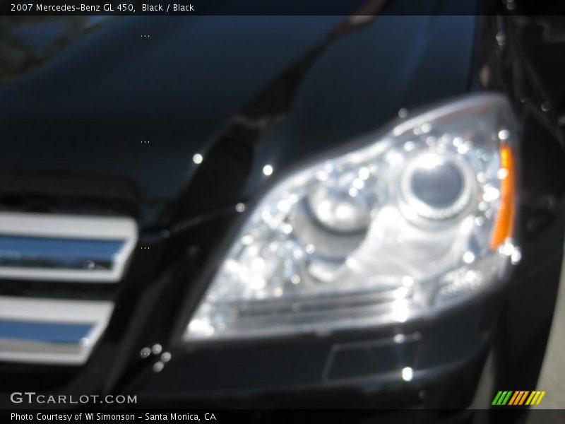Black / Black 2007 Mercedes-Benz GL 450