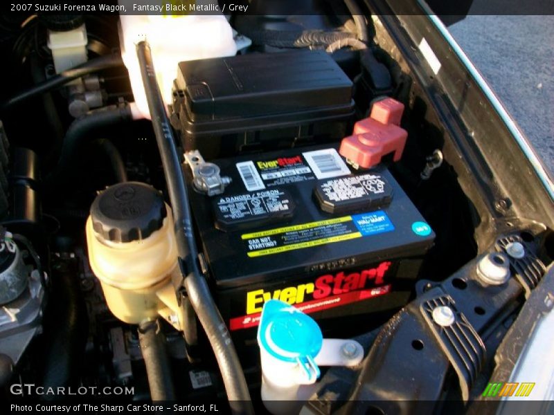 Fantasy Black Metallic / Grey 2007 Suzuki Forenza Wagon