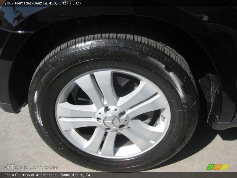 Black / Black 2007 Mercedes-Benz GL 450