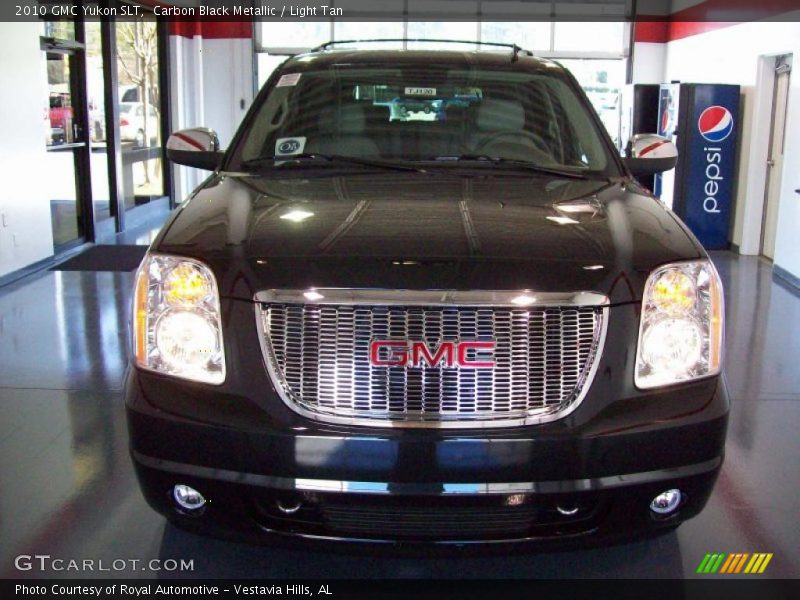 Carbon Black Metallic / Light Tan 2010 GMC Yukon SLT