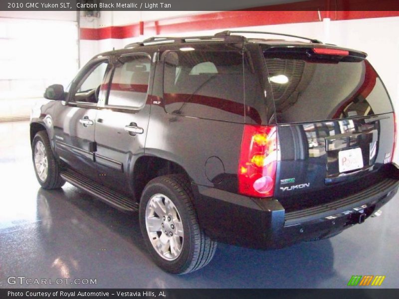 Carbon Black Metallic / Light Tan 2010 GMC Yukon SLT