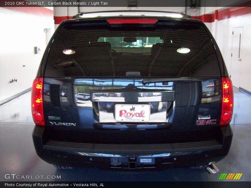 Carbon Black Metallic / Light Tan 2010 GMC Yukon SLT