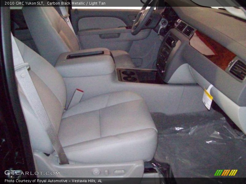 Carbon Black Metallic / Light Tan 2010 GMC Yukon SLT
