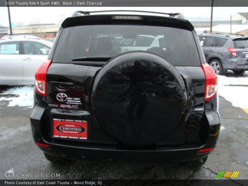 Black / Dark Charcoal 2006 Toyota RAV4 Sport 4WD