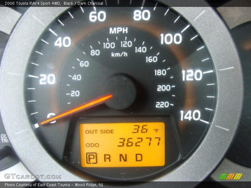 Black / Dark Charcoal 2006 Toyota RAV4 Sport 4WD