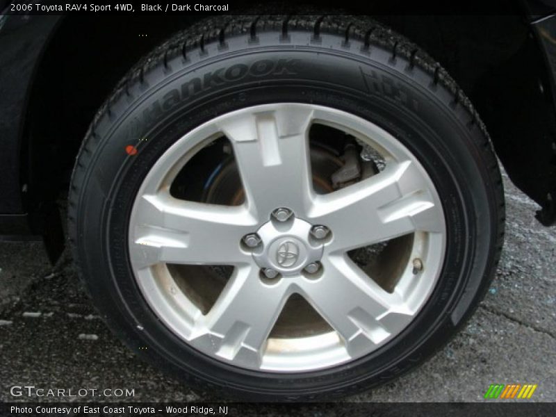 Black / Dark Charcoal 2006 Toyota RAV4 Sport 4WD