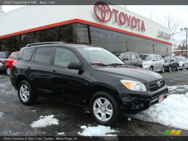 Black / Ash 2008 Toyota RAV4 4WD