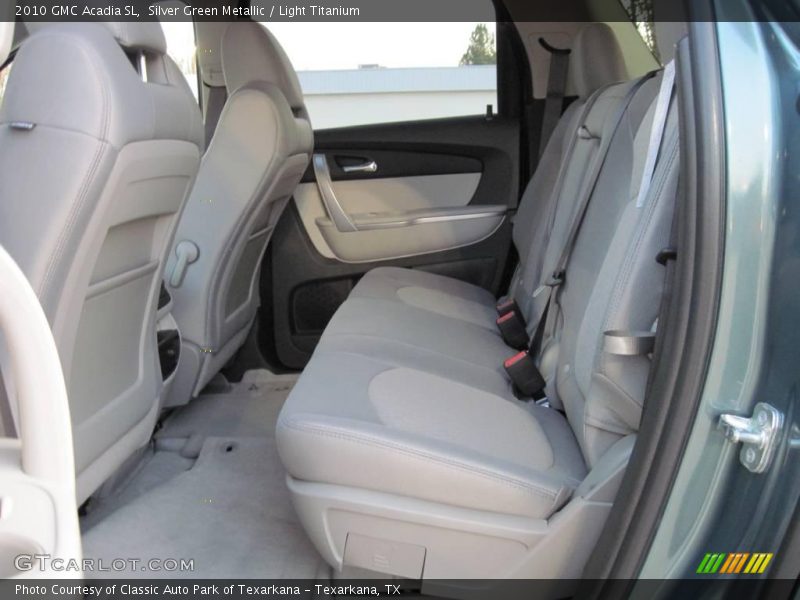 Silver Green Metallic / Light Titanium 2010 GMC Acadia SL