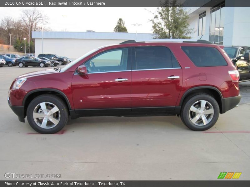 Red Jewel Tintcoat / Cashmere 2010 GMC Acadia SLT