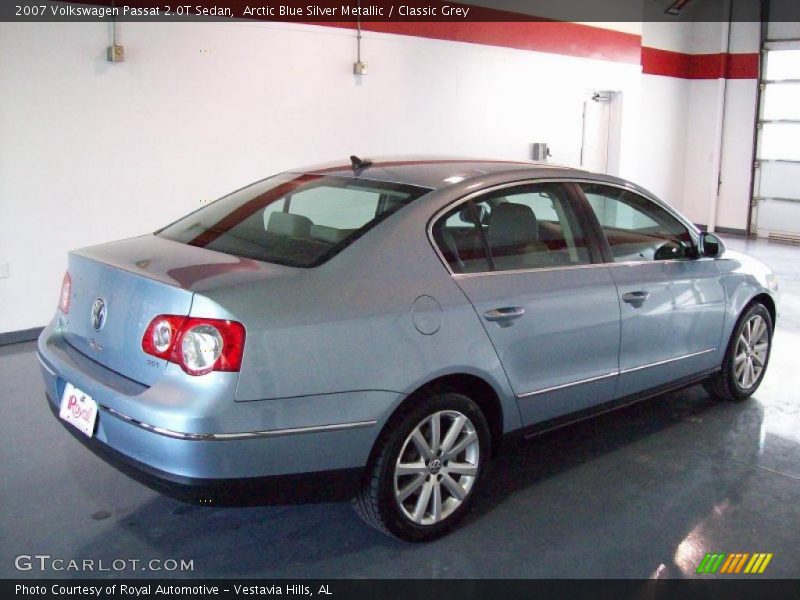 Arctic Blue Silver Metallic / Classic Grey 2007 Volkswagen Passat 2.0T Sedan