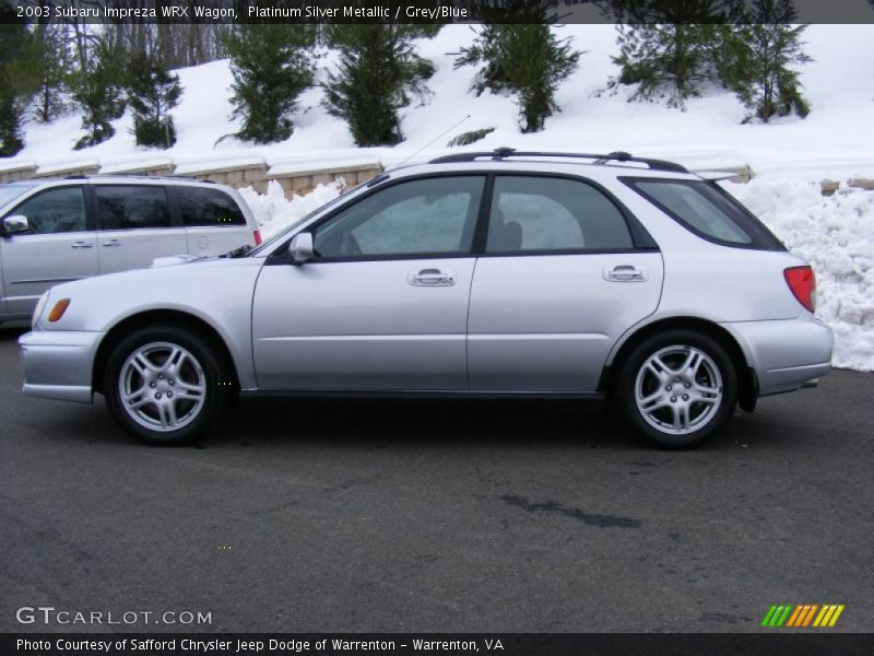  2003 Impreza WRX Wagon Platinum Silver Metallic