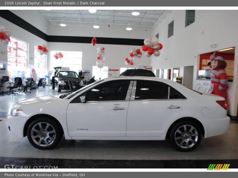 Silver Frost Metallic / Dark Charcoal 2006 Lincoln Zephyr