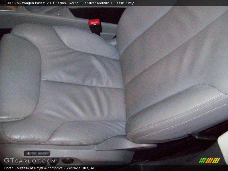 Arctic Blue Silver Metallic / Classic Grey 2007 Volkswagen Passat 2.0T Sedan