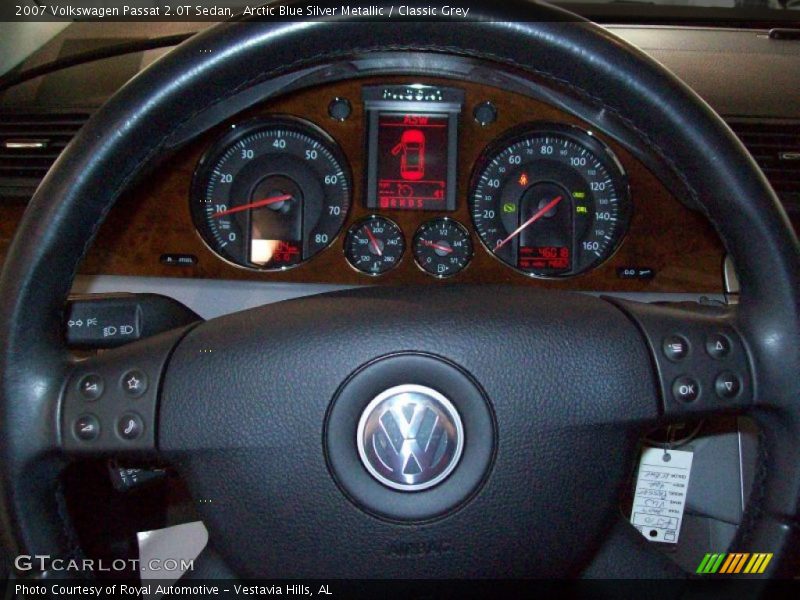 Arctic Blue Silver Metallic / Classic Grey 2007 Volkswagen Passat 2.0T Sedan