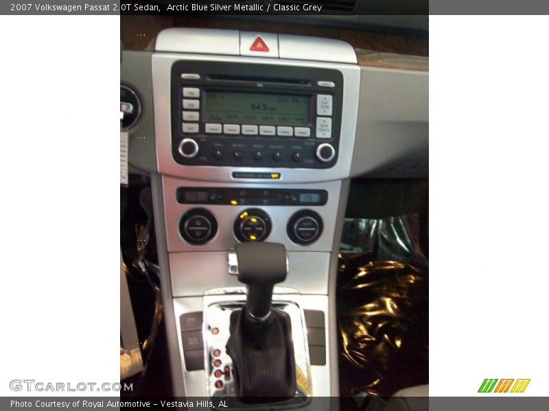 Arctic Blue Silver Metallic / Classic Grey 2007 Volkswagen Passat 2.0T Sedan