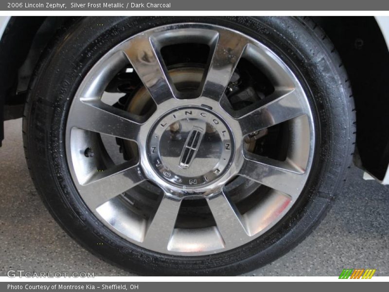 Silver Frost Metallic / Dark Charcoal 2006 Lincoln Zephyr