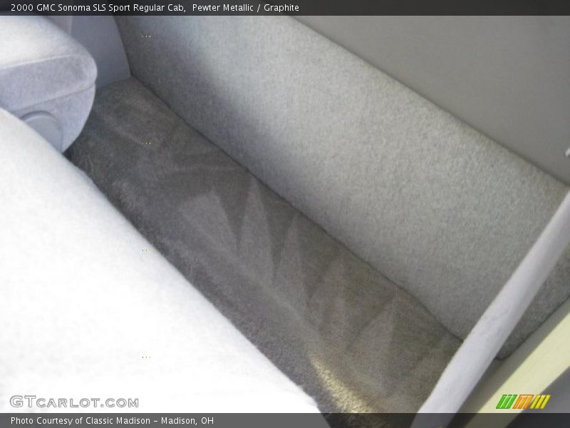 Pewter Metallic / Graphite 2000 GMC Sonoma SLS Sport Regular Cab