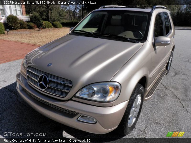 Desert Silver Metallic / Java 2005 Mercedes-Benz ML 350 4Matic