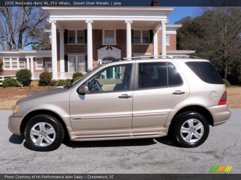 Desert Silver Metallic / Java 2005 Mercedes-Benz ML 350 4Matic