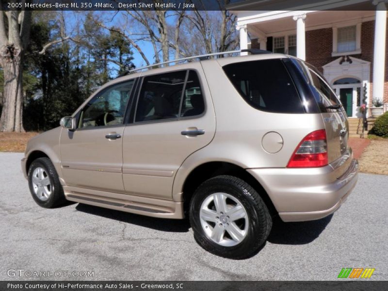 Desert Silver Metallic / Java 2005 Mercedes-Benz ML 350 4Matic