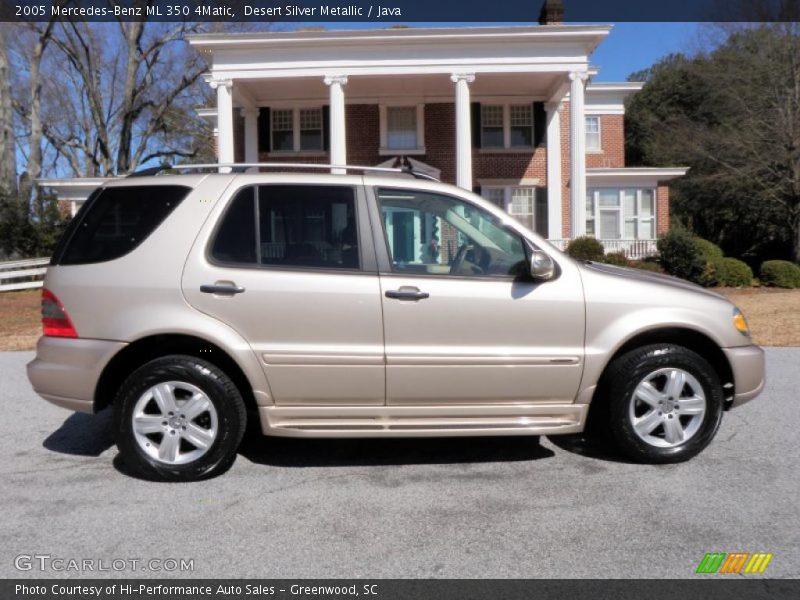 Desert Silver Metallic / Java 2005 Mercedes-Benz ML 350 4Matic