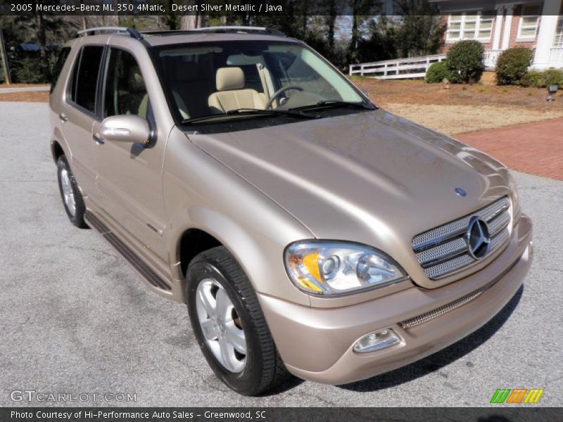 Desert Silver Metallic / Java 2005 Mercedes-Benz ML 350 4Matic
