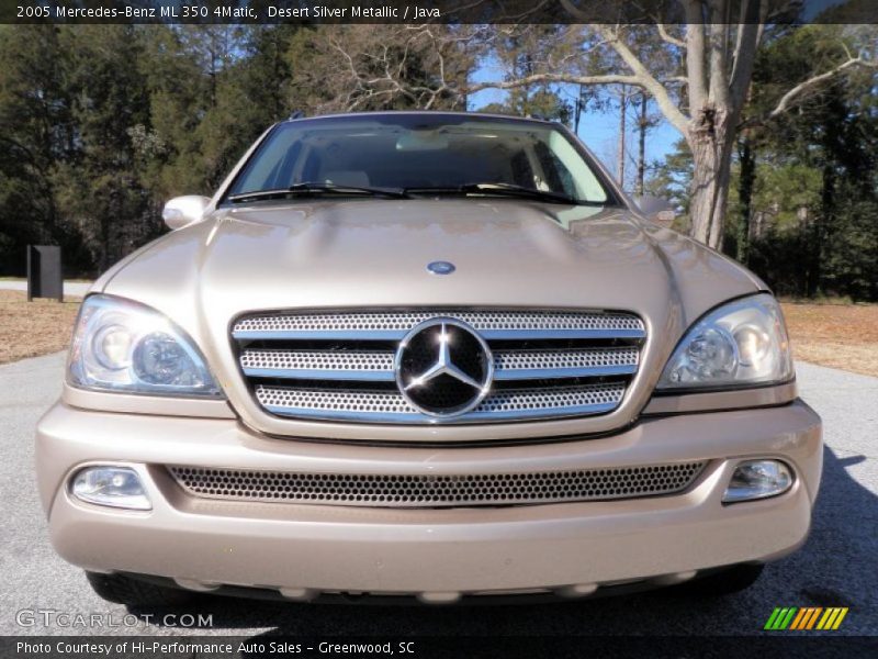 Desert Silver Metallic / Java 2005 Mercedes-Benz ML 350 4Matic