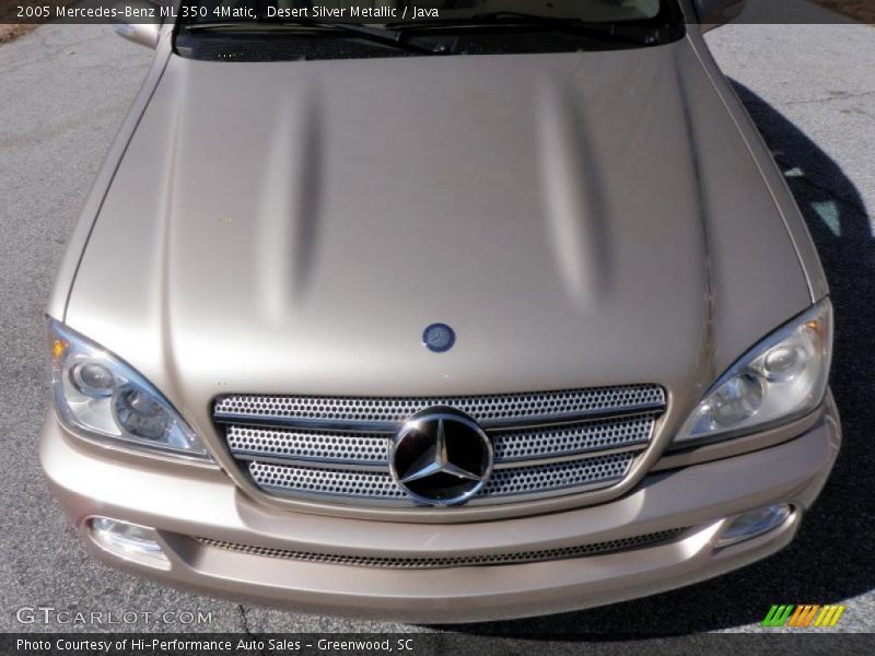 Desert Silver Metallic / Java 2005 Mercedes-Benz ML 350 4Matic