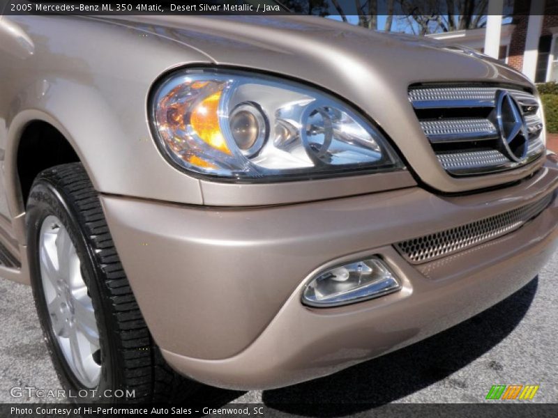 Desert Silver Metallic / Java 2005 Mercedes-Benz ML 350 4Matic