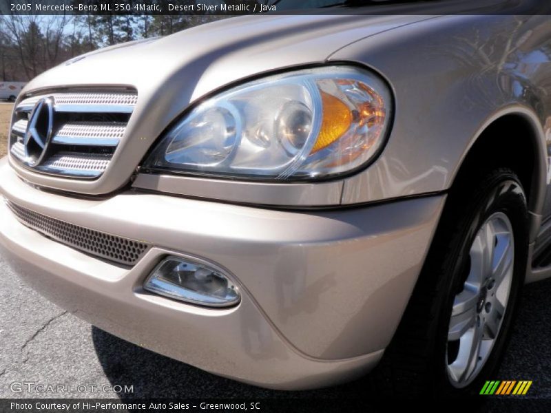 Desert Silver Metallic / Java 2005 Mercedes-Benz ML 350 4Matic