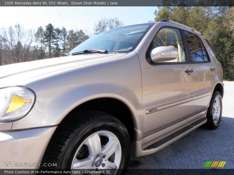 Desert Silver Metallic / Java 2005 Mercedes-Benz ML 350 4Matic