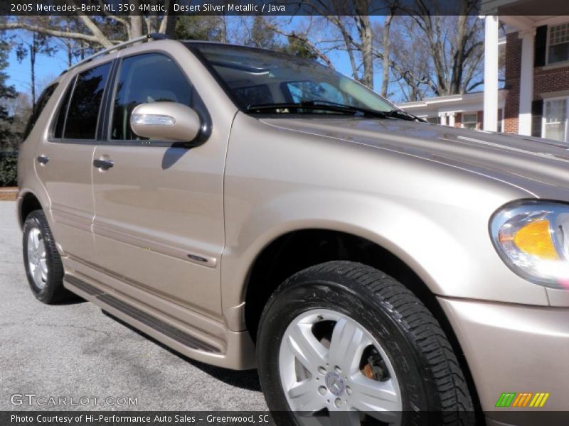 Desert Silver Metallic / Java 2005 Mercedes-Benz ML 350 4Matic